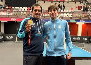 Santiago Lorenzo campeón sudamericano de tenis de mesa