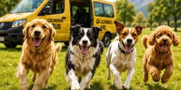 “Cachorro Bus”: impulsan en San Rafael un novedoso servicio de transporte y recreación para perros
