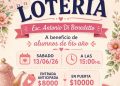 Gran té lotería en Rama Caída para financiar un viaje de egresados educativo