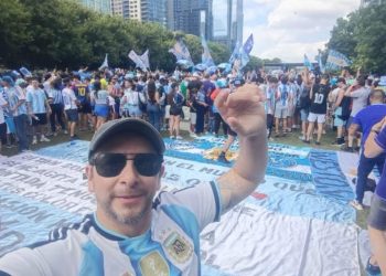 La pasión albiceleste copa Dallas para el partido con Austria: “La marea argentina es impresionante”