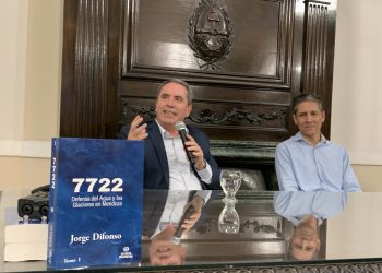 Difonso destacó la vital importancia de la Ley 7722 para el medioambiente y advirtió los desafíos actuales con los glaciares y Sierra Pintada
