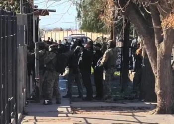 Mendoza: amenazó a su familia, se atrincheró y con un dron con cámara térmica lograron detenerlo (video)