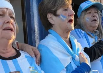 A puro sentimiento: mujeres sanrafaelinas le pusieron voz al Himno en la previa del Mundial
