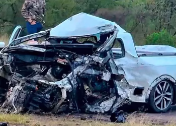Dos muertos en un choque frontal sobre la Ruta 12