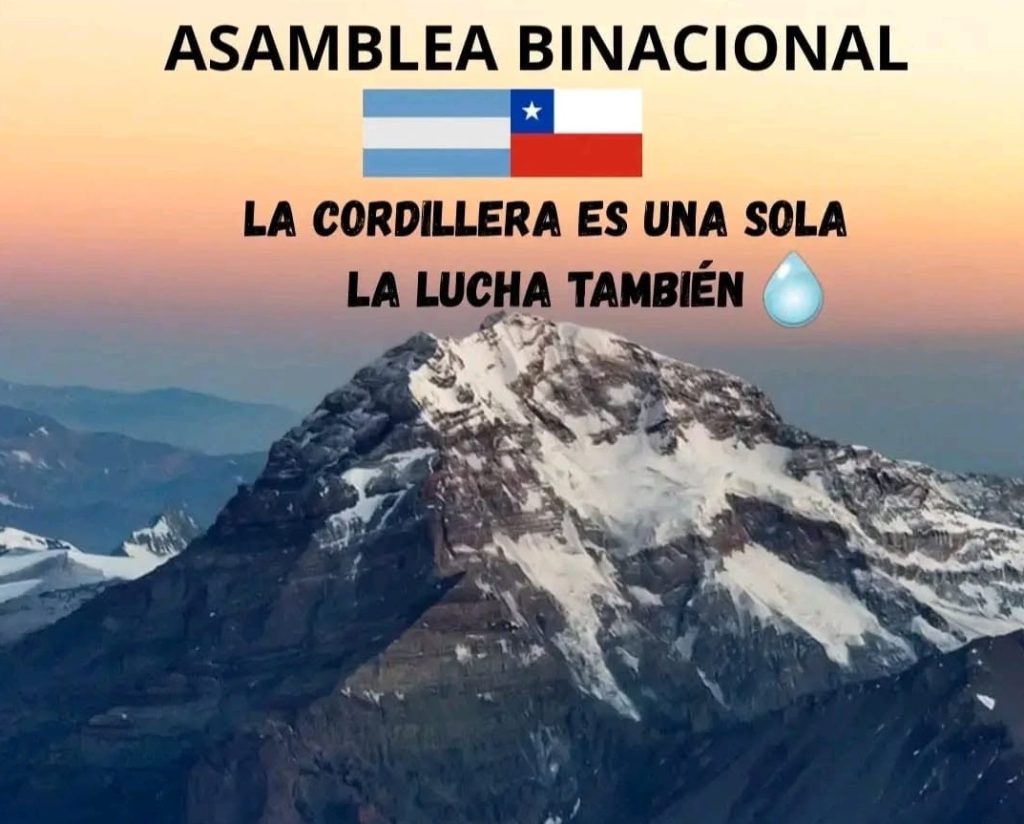 La Asamblea del Agua de San Rafael invita a un encuentro binacional para debatir el avance de la minería entre Argentina y Chile