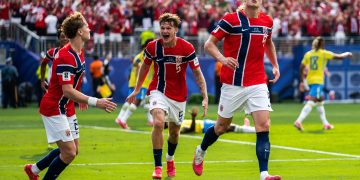 Con dos goles de Haaland, Noruega dio el golpe y eliminó a Brasil