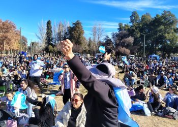 Este martes seguimos con la cábala: Argentina versus Egipto en pantalla gigante en el Parque