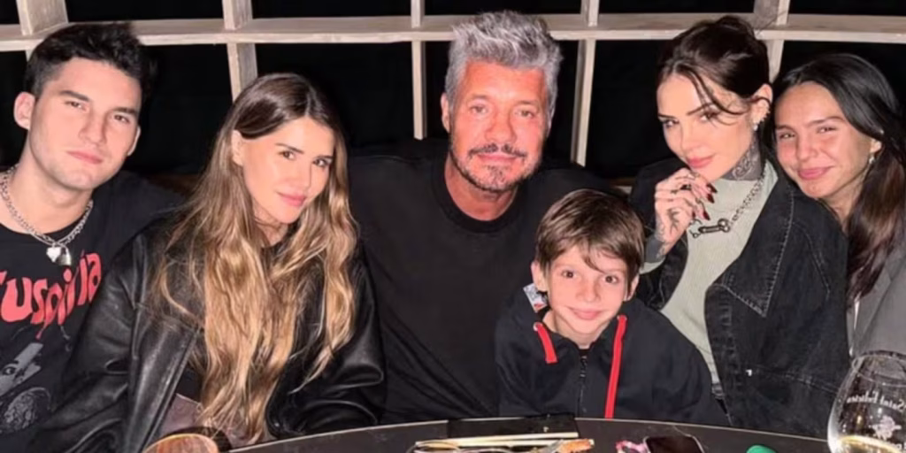 Marcelo Tinelli se reencontró con sus cinco hijos y un detalle se robó toda la atención: “Hagan zoom”