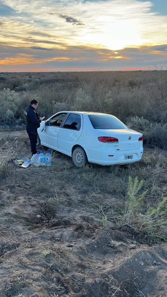 Un hombre resultó lesionado tras volcar sobre la ruta nacional 143