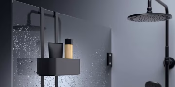Adiós al taladro: El accesorio imprescindible para organizar baños pequeños sin romper los azulejos