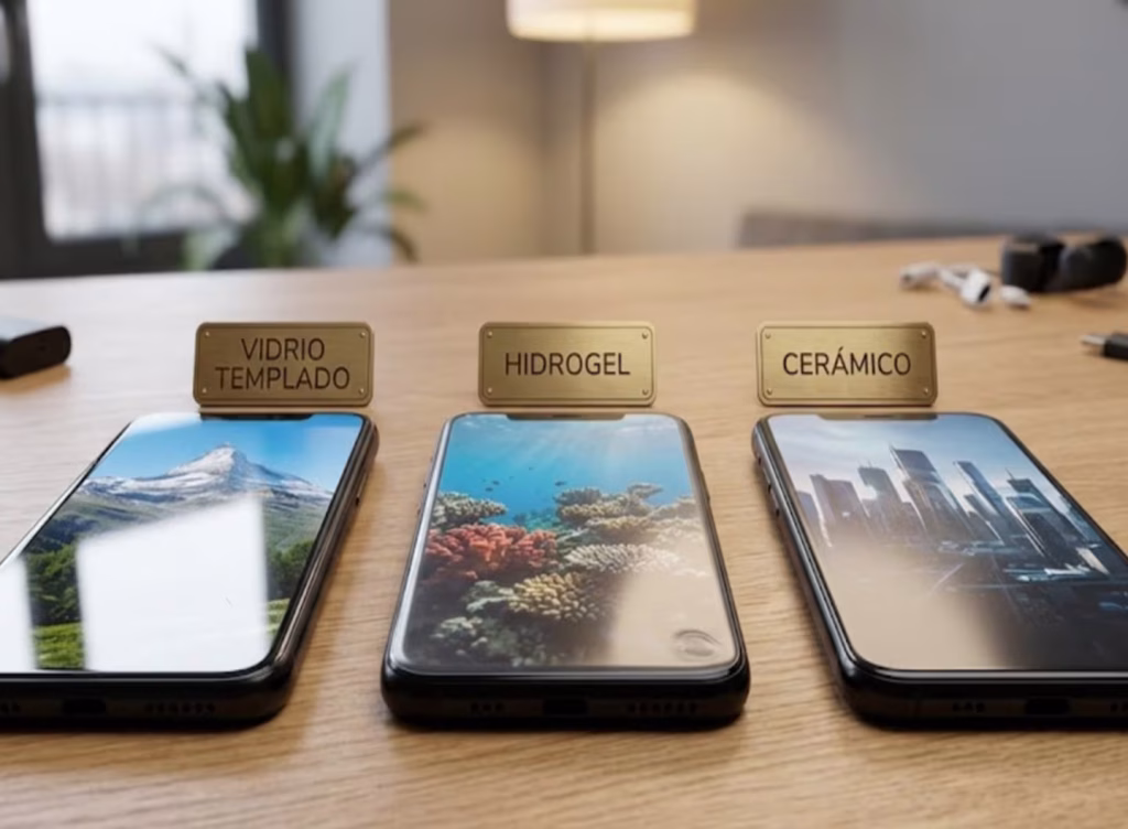 Vidrio templado, hidrogel o cerámico: qué protector es mejor para proteger el celular ante un golpe
