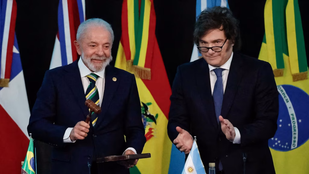 El gobierno de Brasil llamó a consultas a su embajador en la Argentina por los dichos de Milei contra Lula