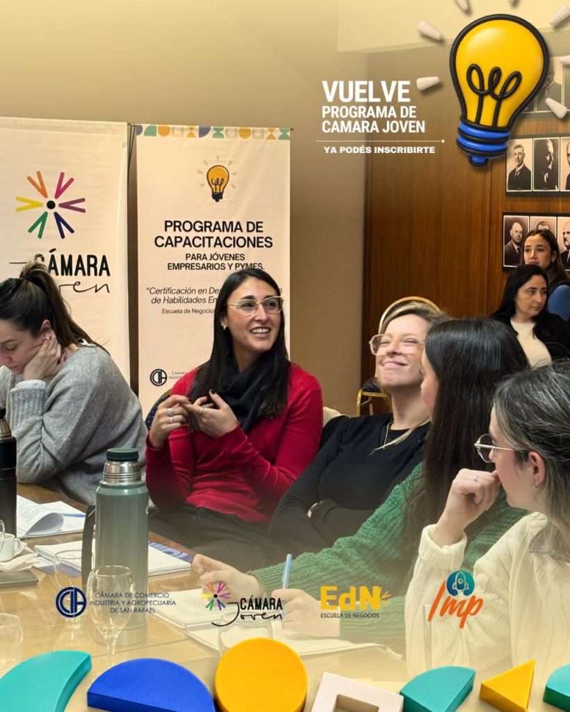 Capacitación estratégica: lanzan la 3ª edición del programa para consolidar empresas jóvenes en San Rafael