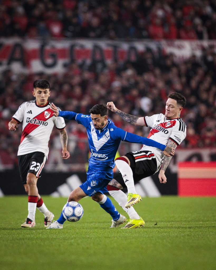River lo ganaba 2-0 y Vélez se lo empató