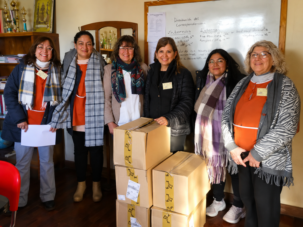“Libros que Vuelan”: llevaron material educativo a escuelas rurales del este de San Rafael
