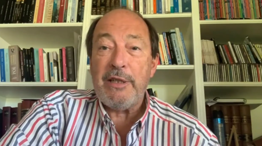 “Es un gobierno de transición”: Sanz advirtió el desgaste de Milei y pidió una alternativa de centro