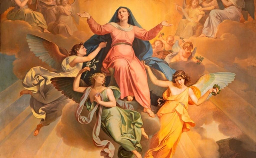 San Rafael celebra la Asunción de la Virgen y a la Virgen del Rocío con una misa especial