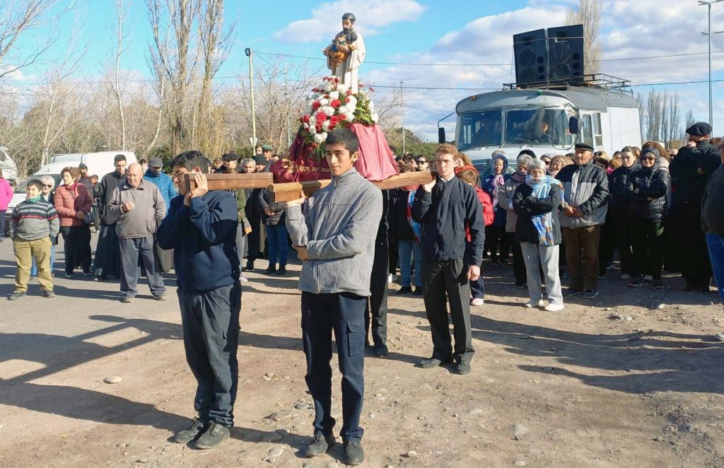 San Rafael honra a San Cayetano: "la gente viene a pedir, pero también a agradecer el pan de cada día"