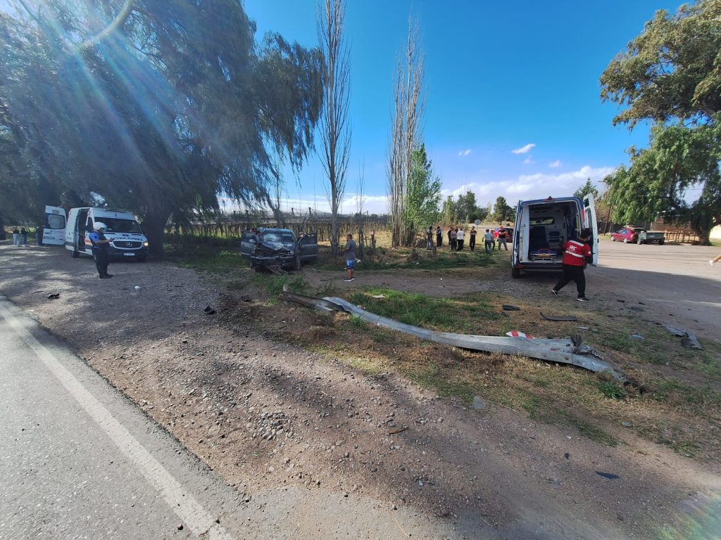 Trágico accidente en San Rafael: murieron dos turistas y otras personas resultaron heridas