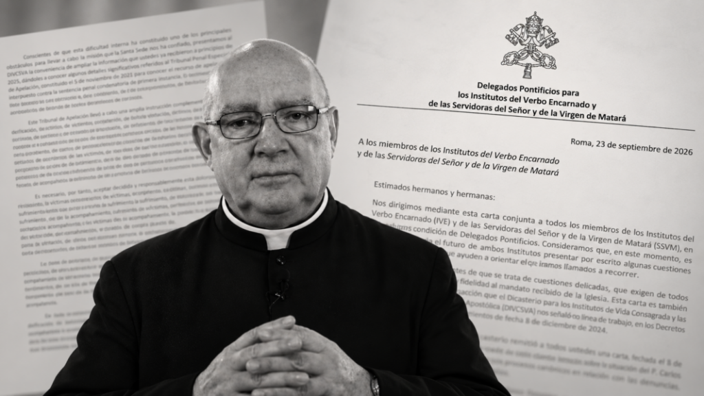 Los delegados pontificios del IVE comunican las conclusiones de los procesos canónicos sobre Buela