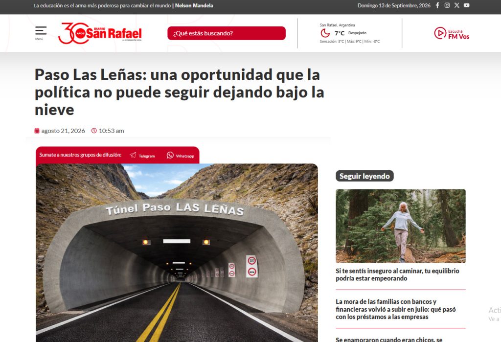 Diario San Rafael, 30 años contando, acompañando y defendiendo nuestra tierra