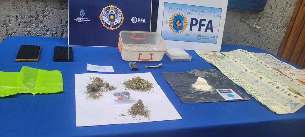 Mendoza: la Policía Federal Argentina desarticuló un punto de venta de drogas tras siete meses de investigación