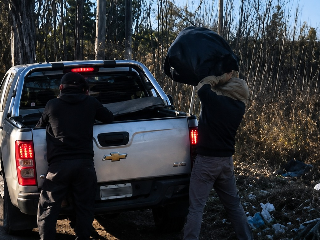 El municipio detectó a más vecinos inescrupulosos arrojando basura en la vía pública