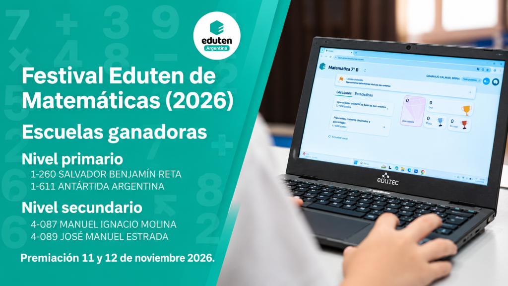 La Escuela Manuel Ignacio Molina obtuvo el primer puesto en un festival provincial de matemática