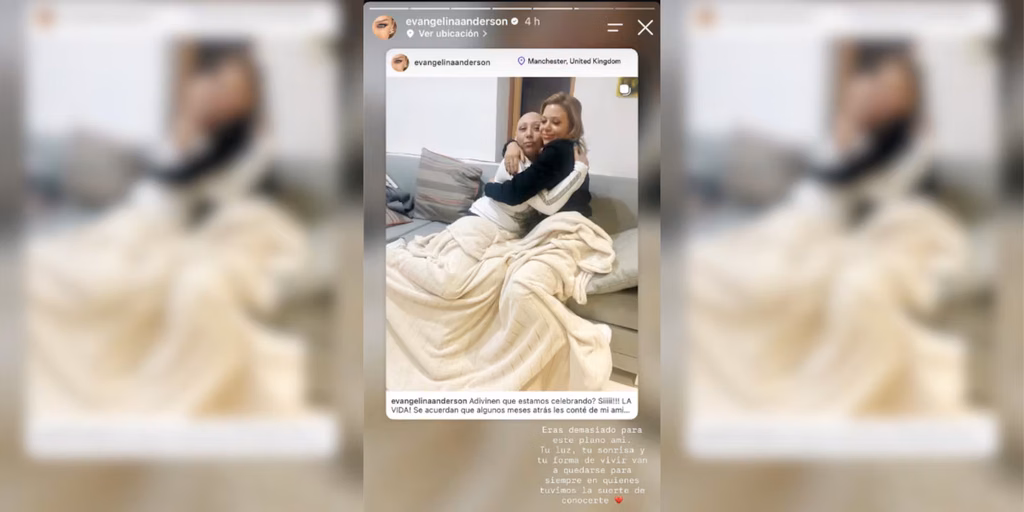 La desgarradora despedida de Evangelina Anderson tras la muerte de su amiga: “Hoy duele en el alma”