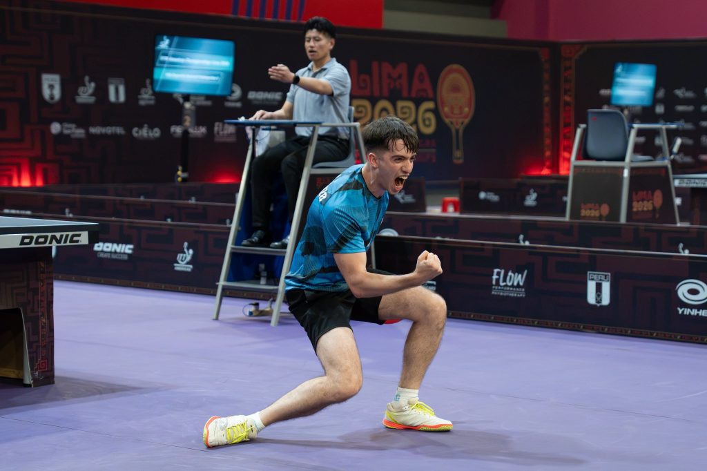 Con Santiago Lorenzo, Argentina juega la final del Panamericano de tenis de mesa