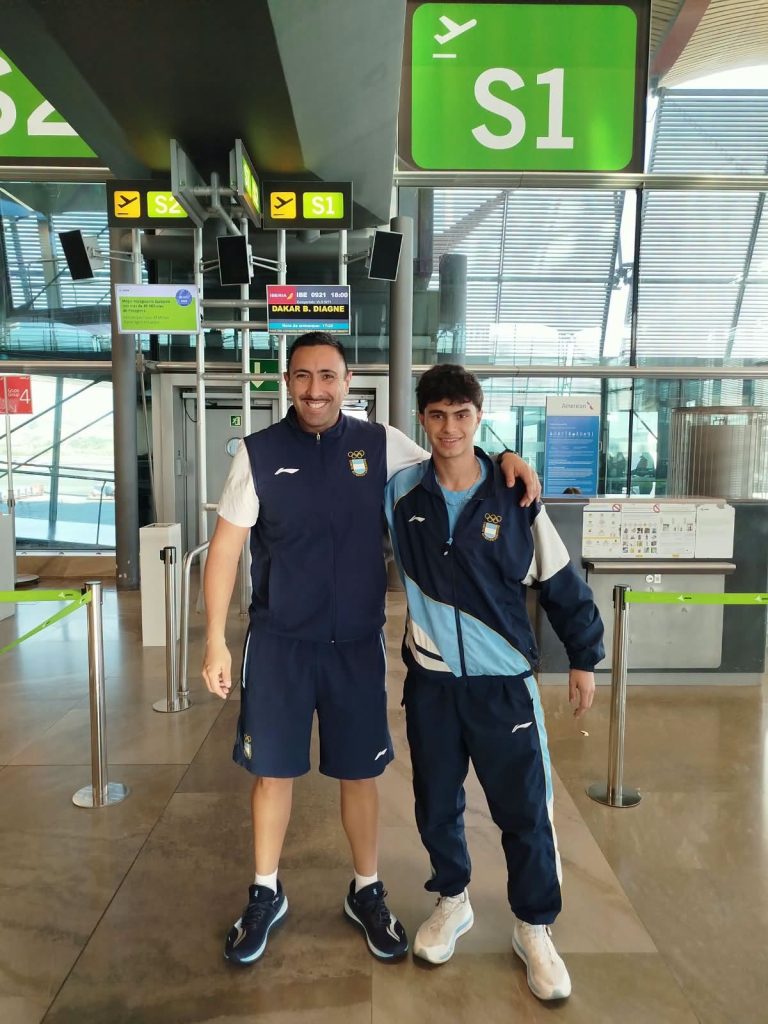 Franco Piruzi presente en los Juegos Olímpicos de la Juventud en Senegal