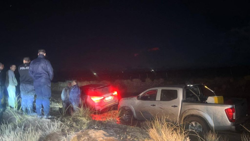 Una caravana de autos antiguos quedó varada en la ruta 188 entre El Nihuil y Malargüe