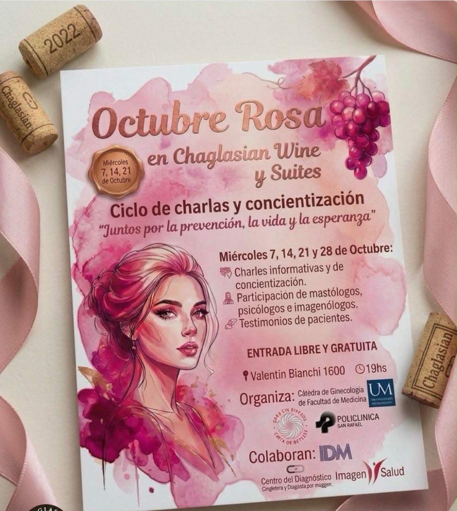 "Octubre Rosa": charlas y concientización sobre cáncer de mama durante todo octubre