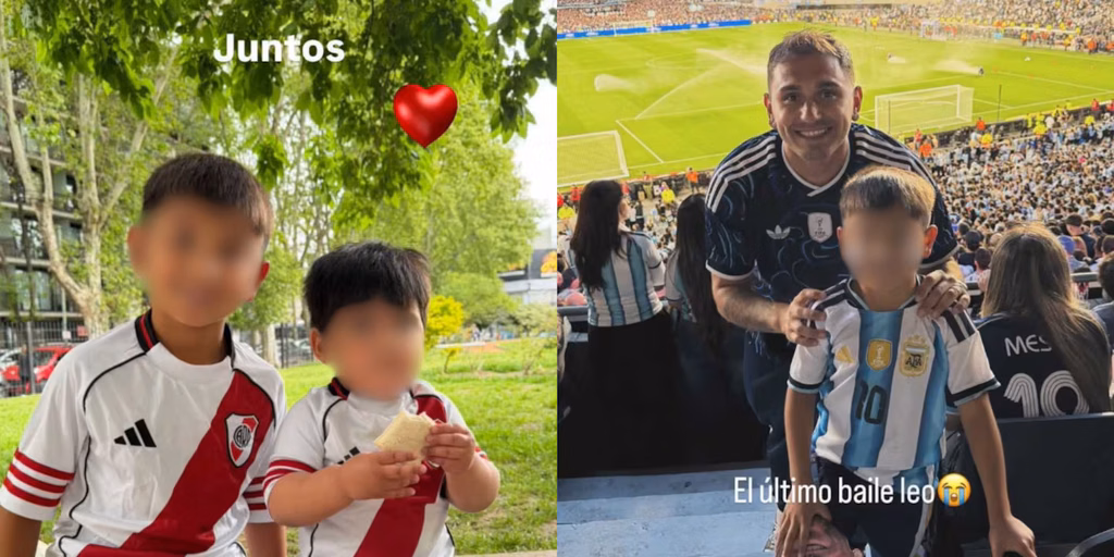 Los hijos de Morena Rial se reencontraron en la despedida de Lionel Messi: la foto que se volvió viral