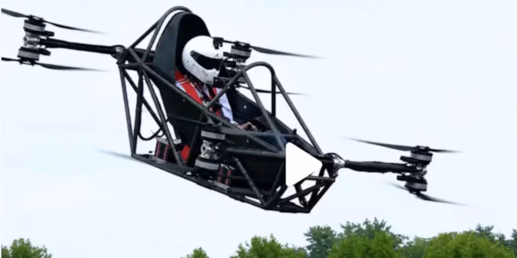Son estudiantes argentinos, crearon un dron tripulado y revolucionan la tecnología nacional