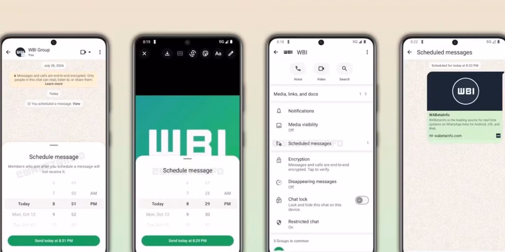 Mensajes programados en WhatsApp: cómo funcionará y qué hay que tener en cuenta