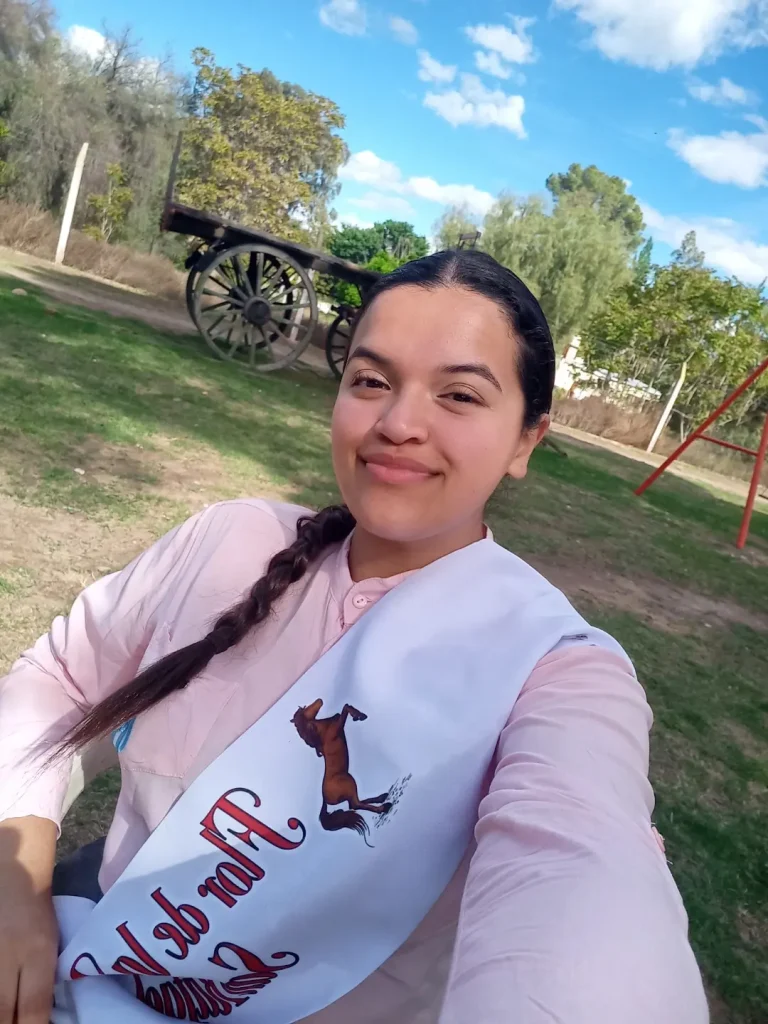 María Valentina Giménez proclamada como nueva Flor de la Tradición de San Rafael