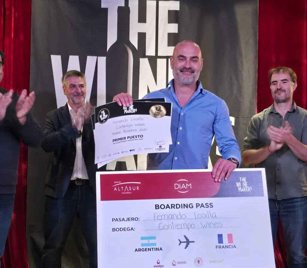 Orgullo de Real del Padre: Fernando Losilla fue consagrado winemaker del año 2026