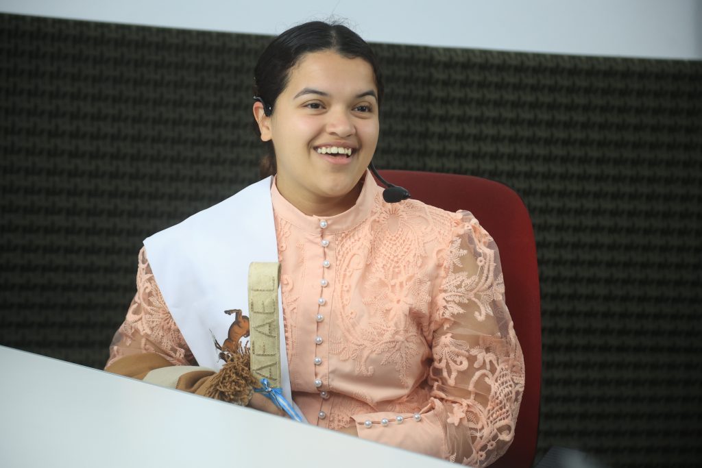 Valentina Giménez es la nueva Flor de la Tradición de San Rafael