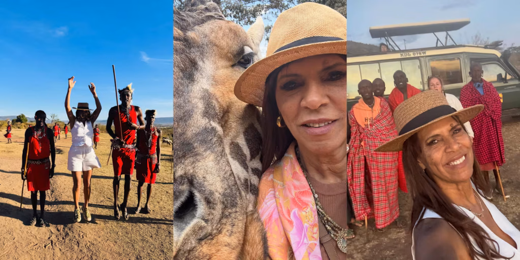 Así son las inolvidables vacaciones de Anamá Ferreira en África: safaris, animales salvajes y paisajes paradisíacos
