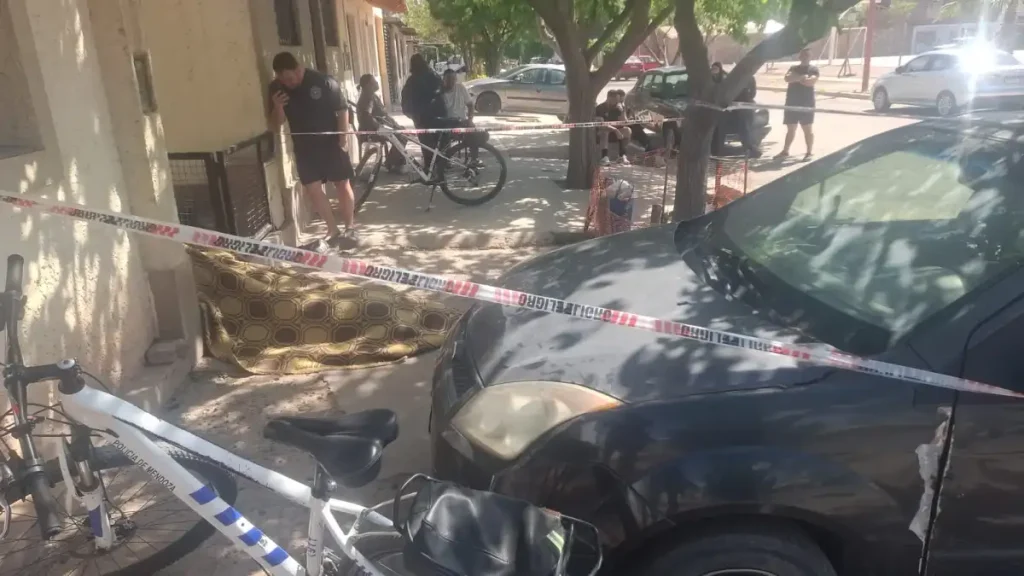 La trágica muerte de un taxista en Las Heras
