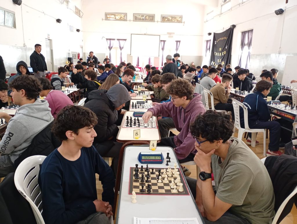 En San Rafael se jugó el cuarto Torneo Regional de ajedrez de Escuelas Secundarias