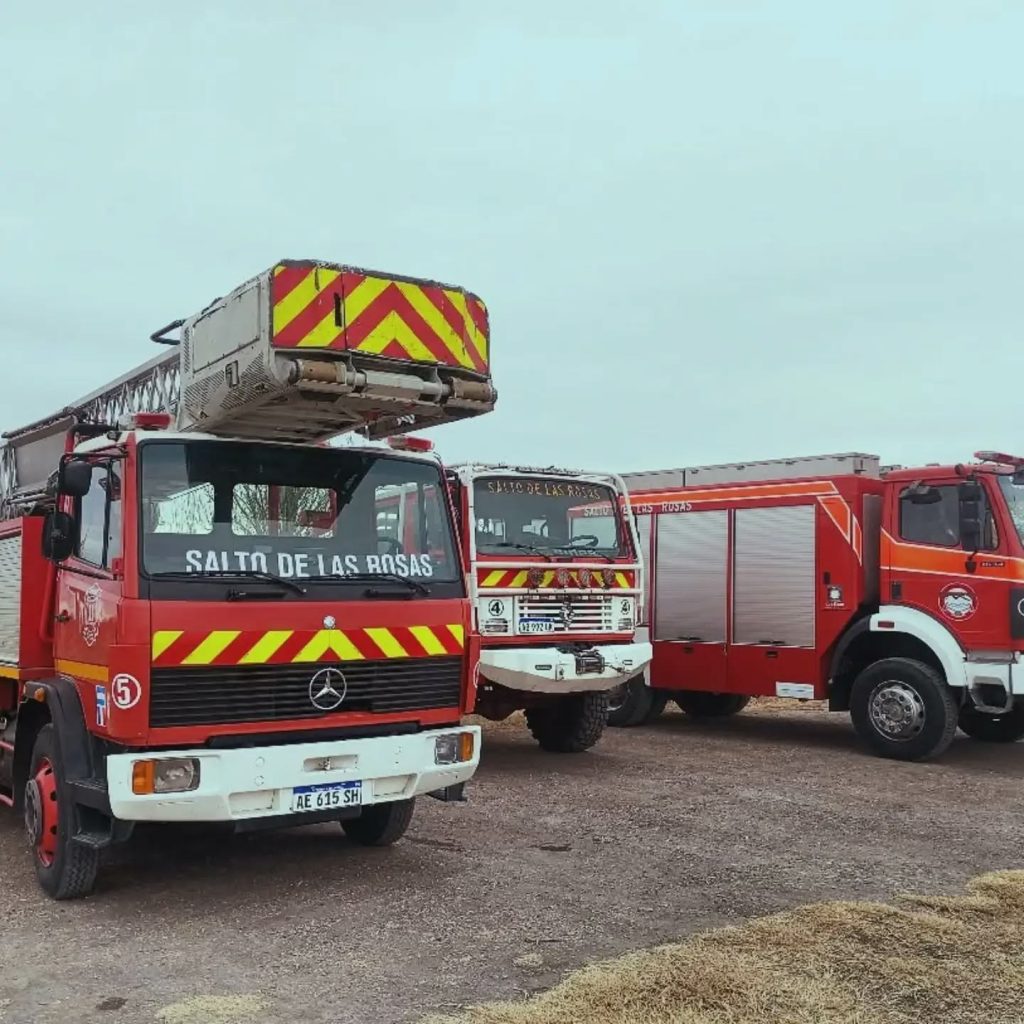 Bomberos Voluntarios de Salto de las Rosas lanzan una rifa solidaria y respaldan la intervención a la Federación Mendocina por el gobierno provincial